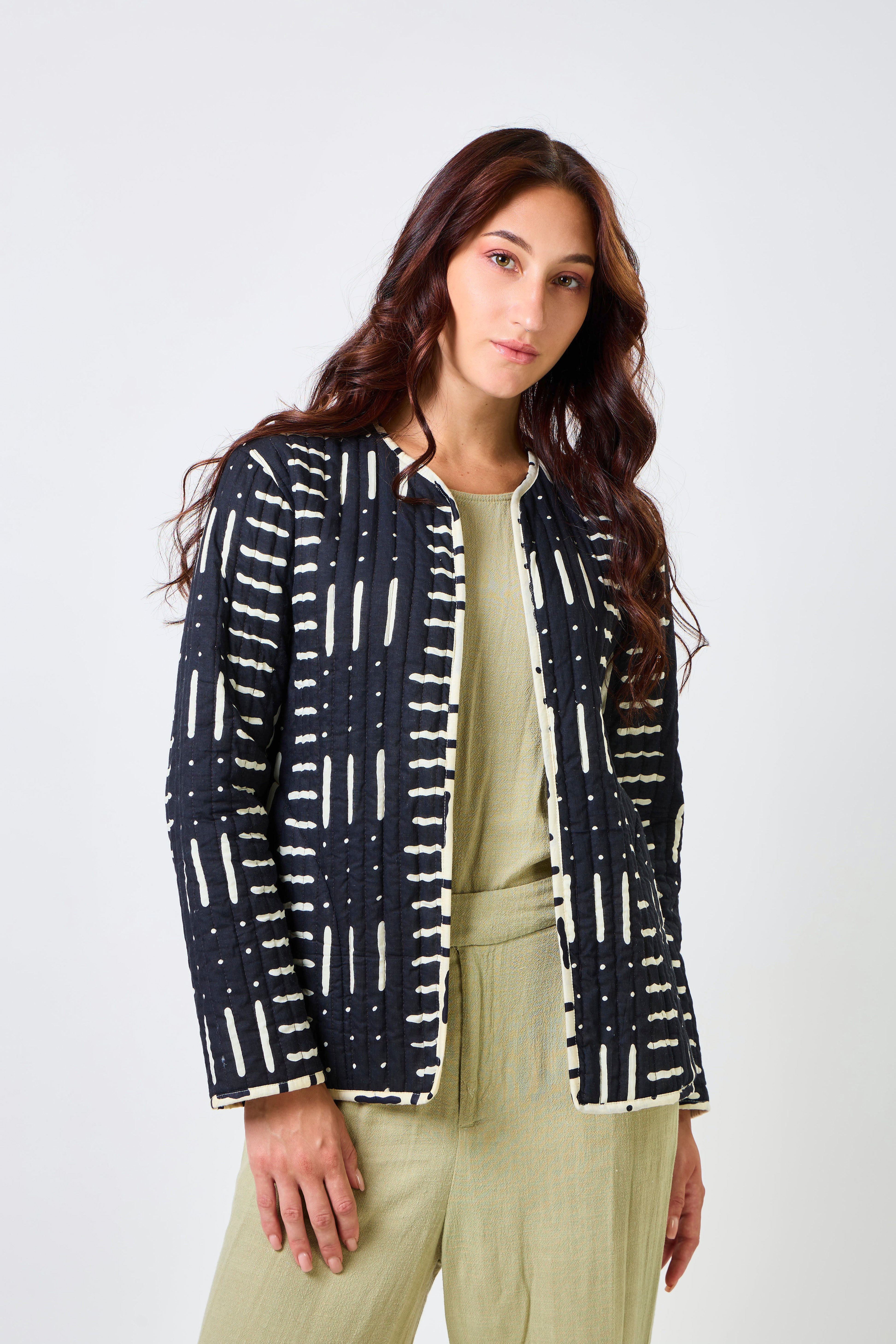 Image of Linea Reversible Quilted Jacket