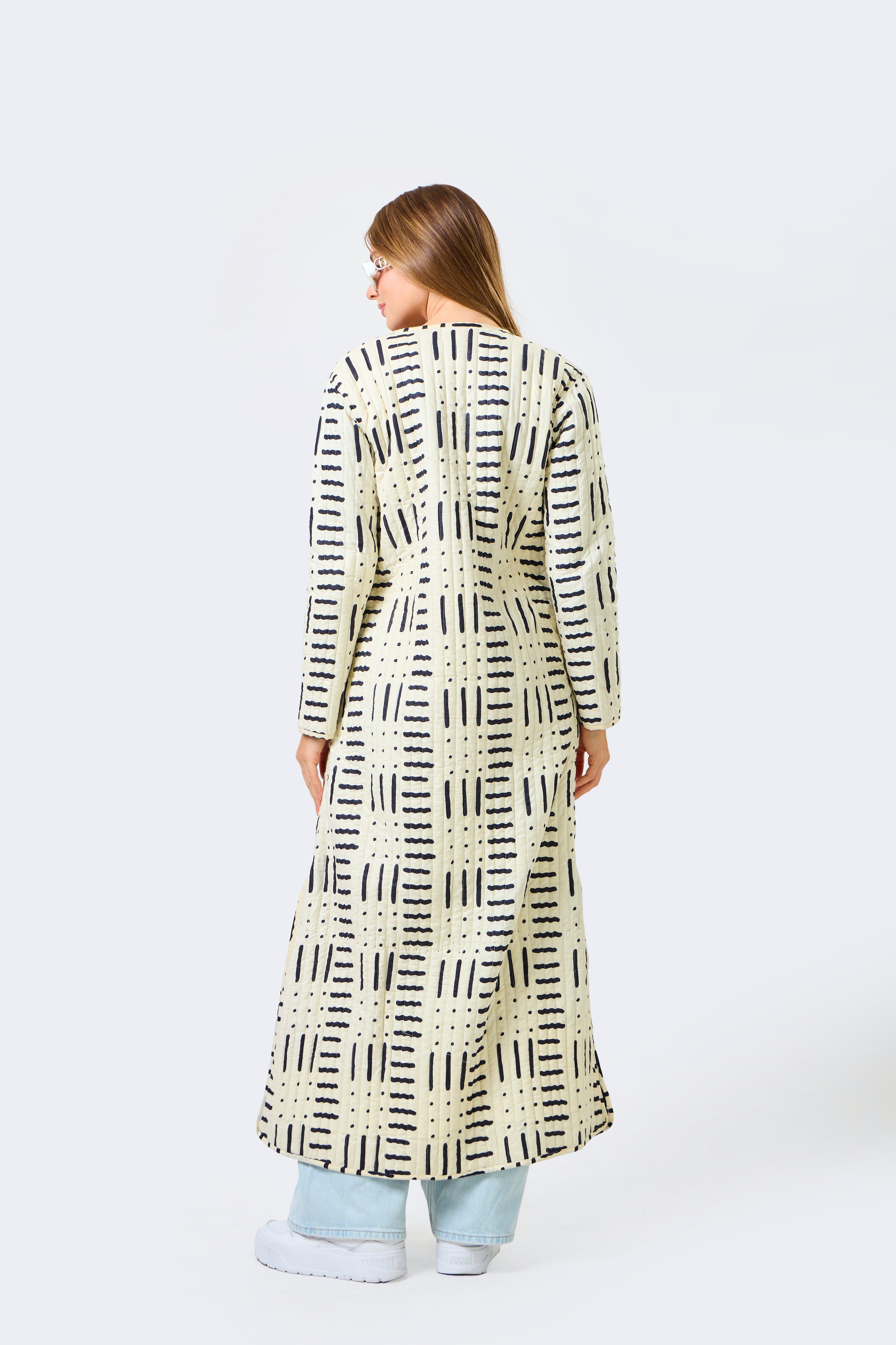 Image of Stria Reversible Quilted Jacket