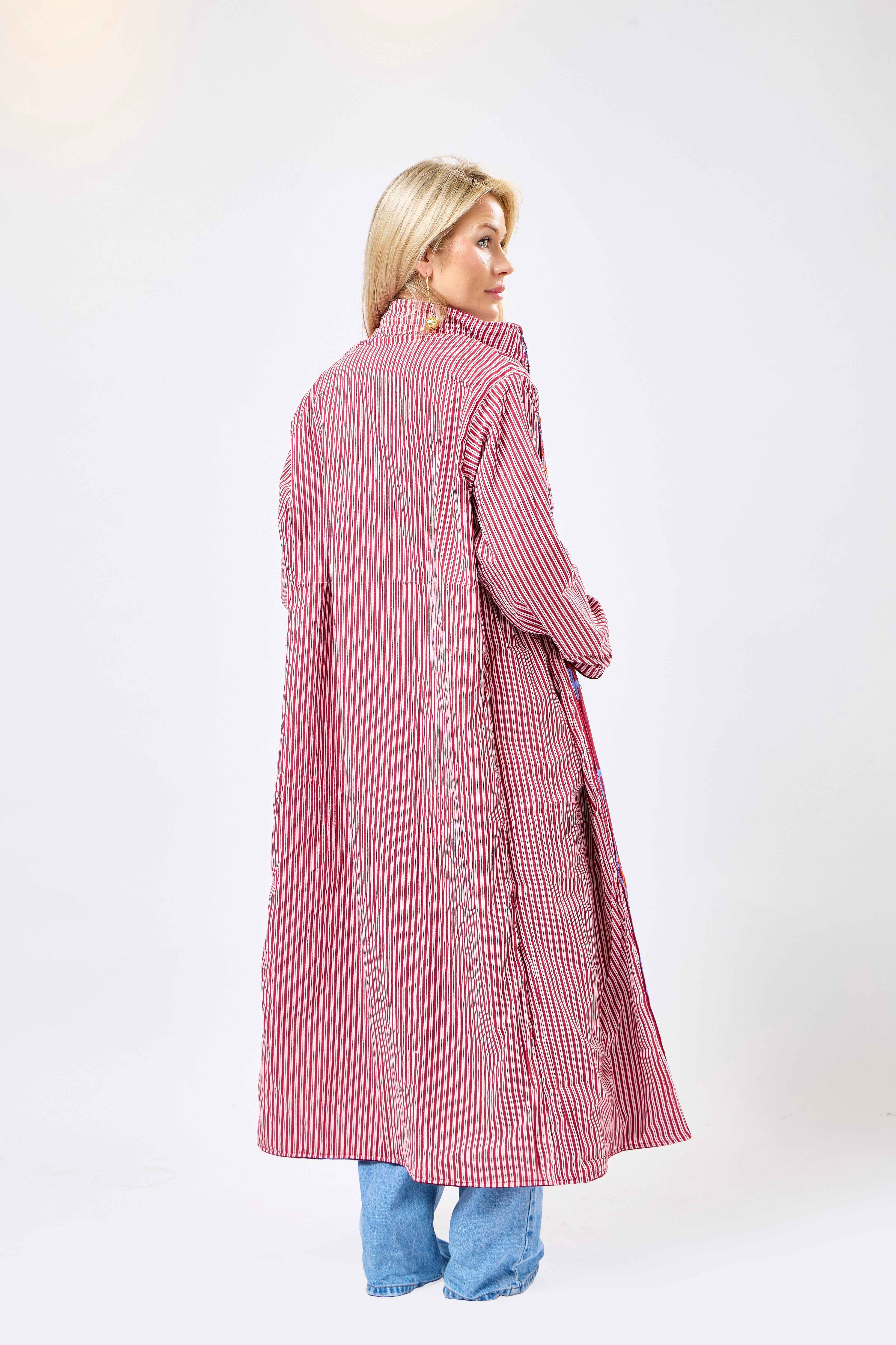 Image of Amoura Long Velvet Jacket