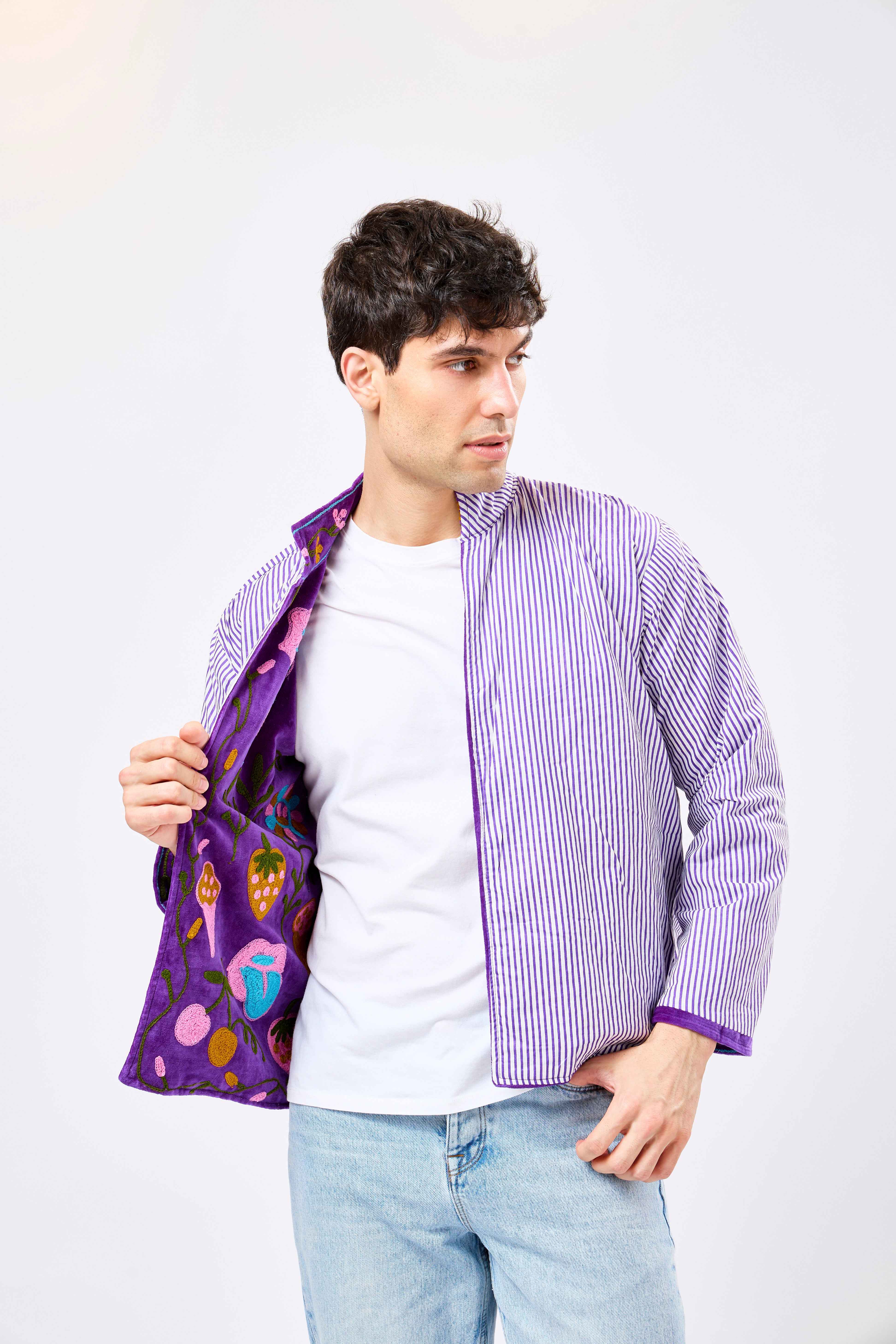Image of Virello Short Velvet Jacket