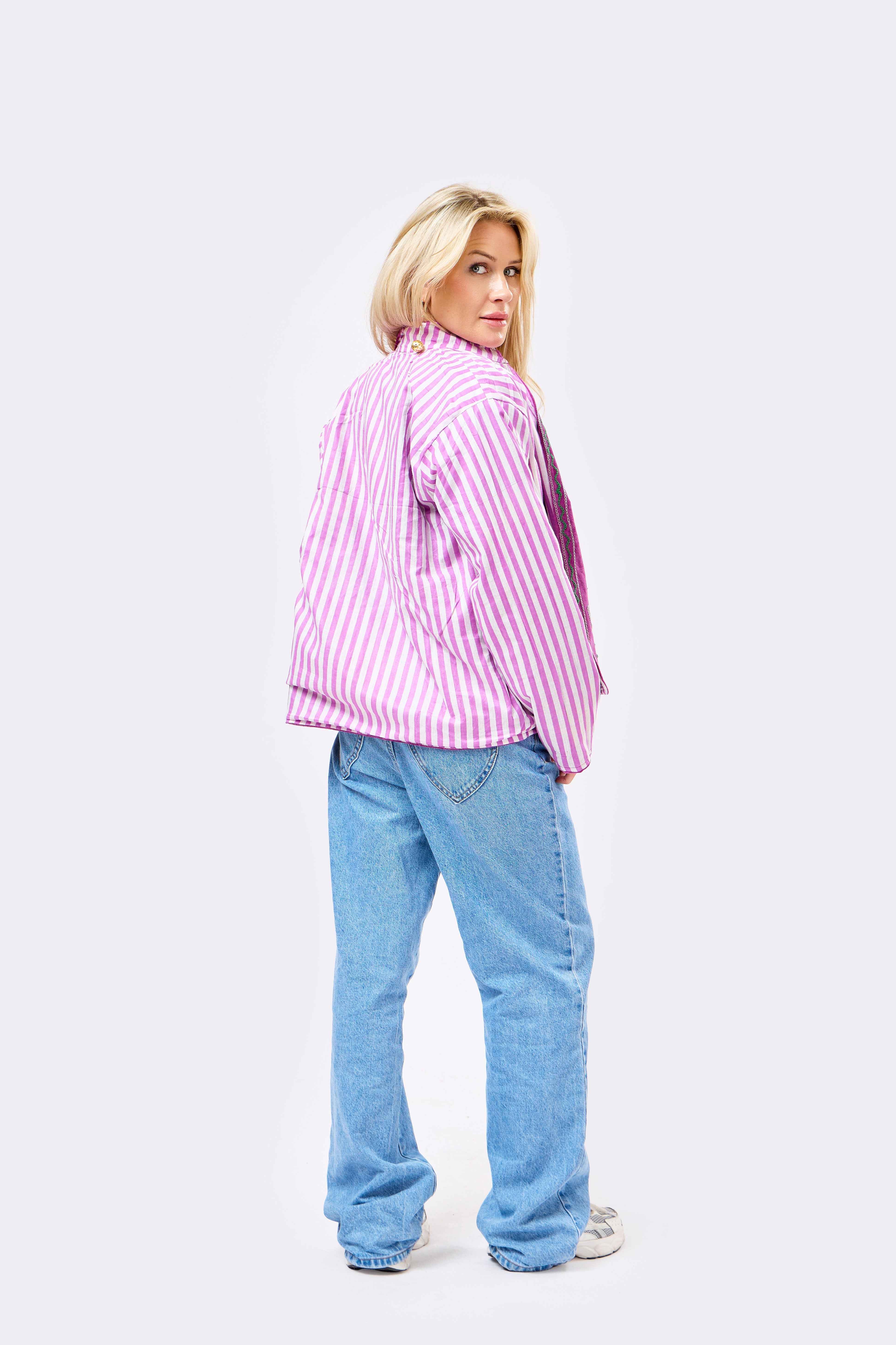 Image of Zyvora Short Velvet Jacket