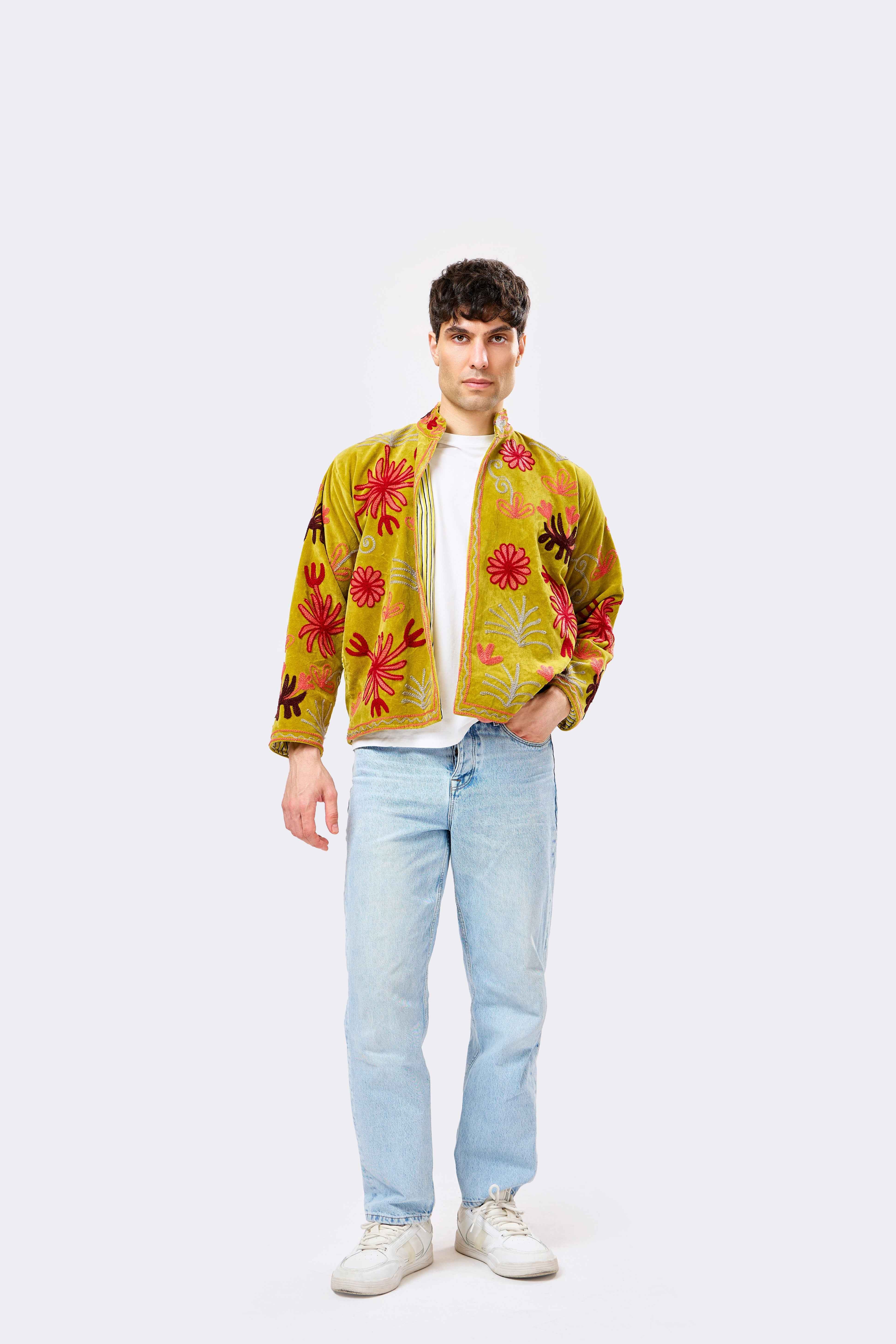 Image of Solvyn Short Velvet Jacket