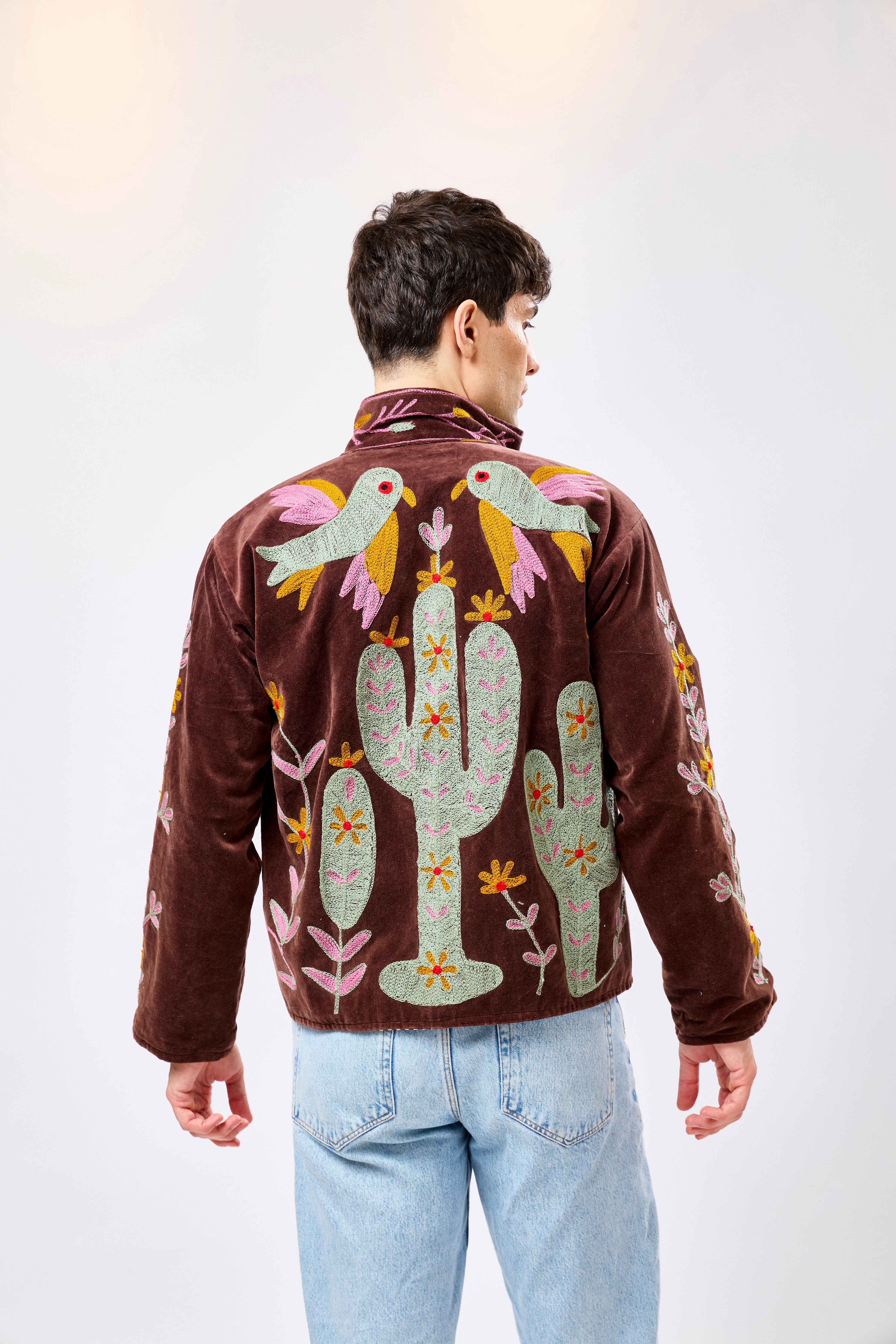 Image of Orvello Short Velvet Jacket