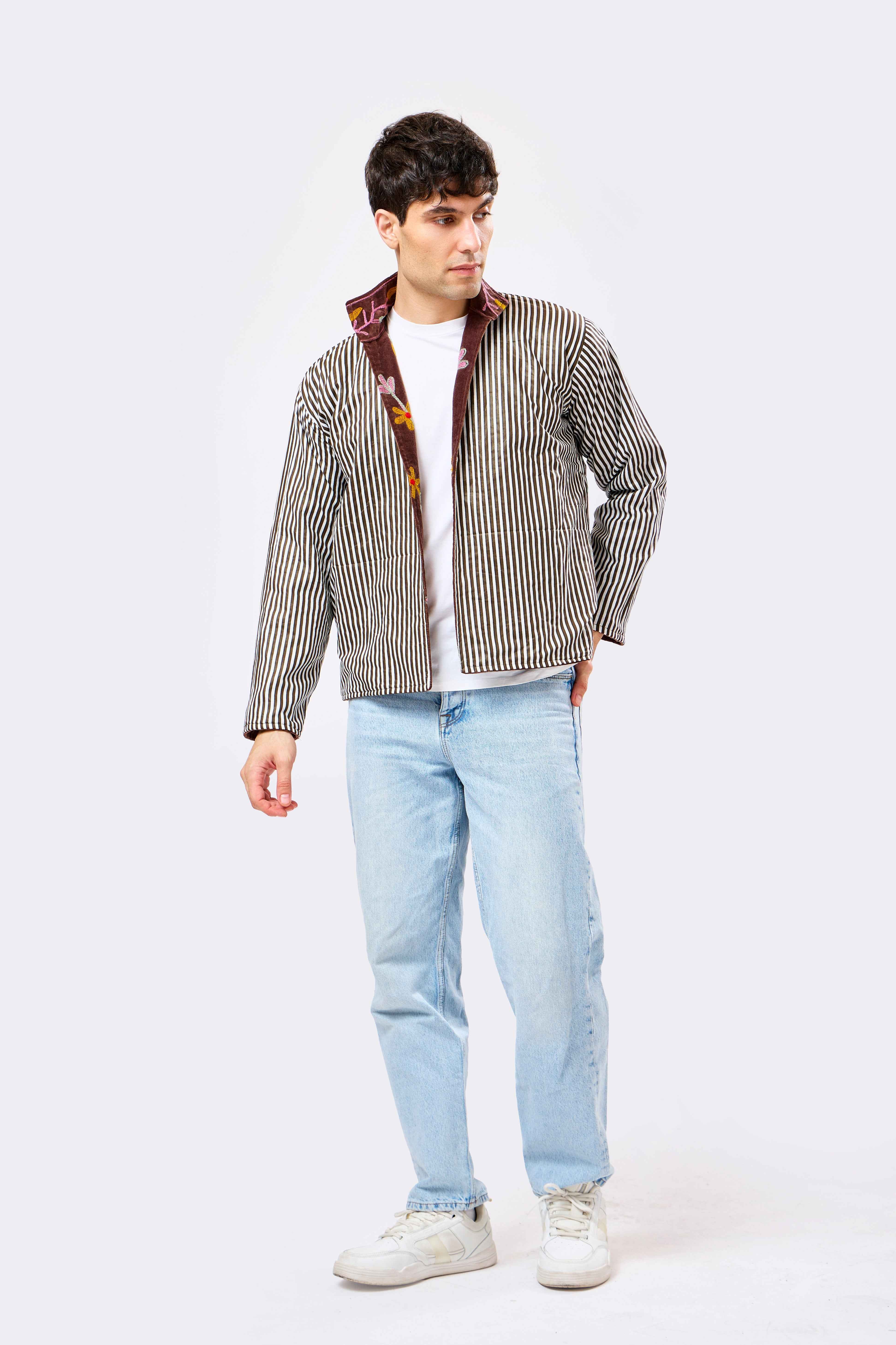 Image of Orvello Short Velvet Jacket