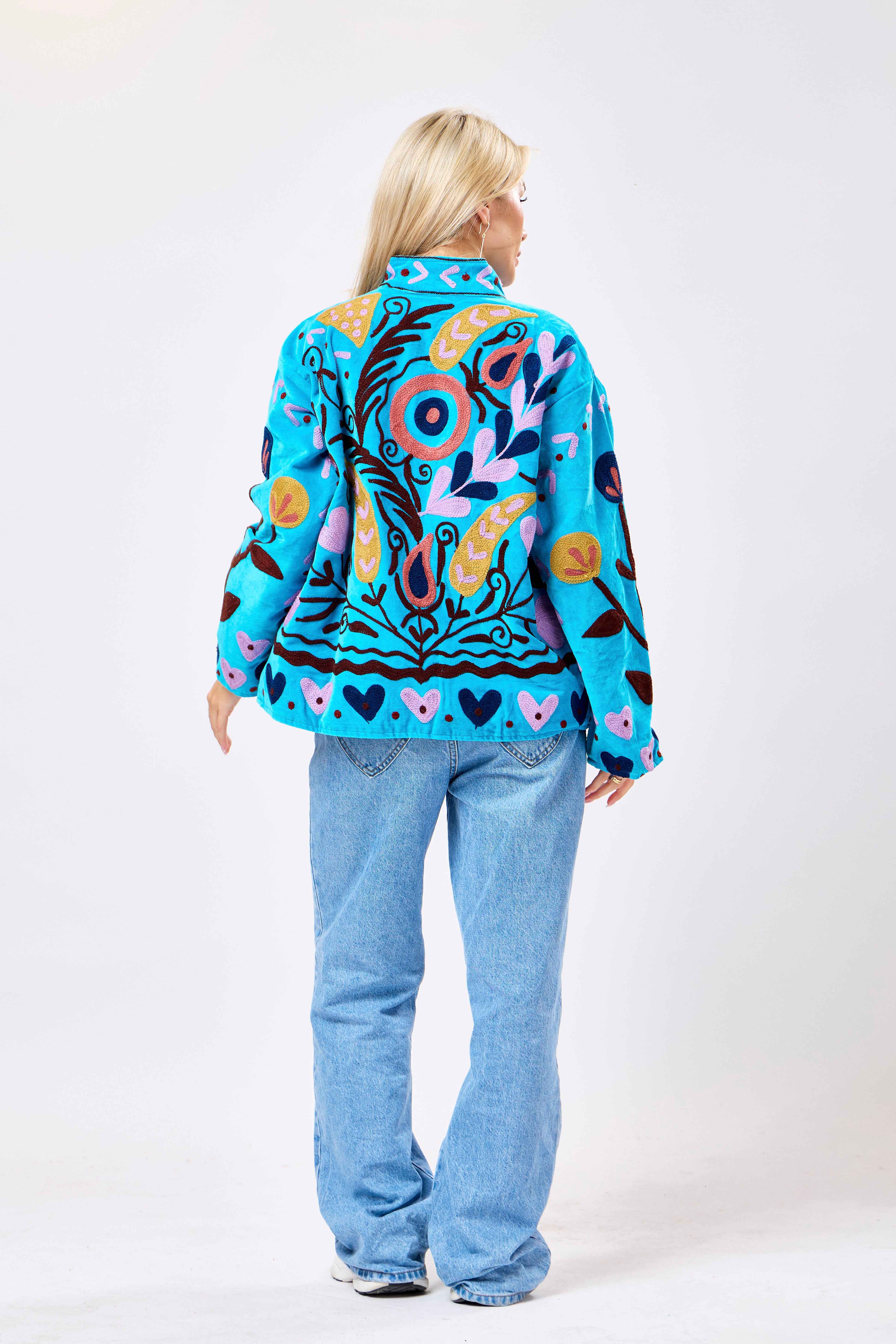 Image of Zyrella Short Velvet Jacket