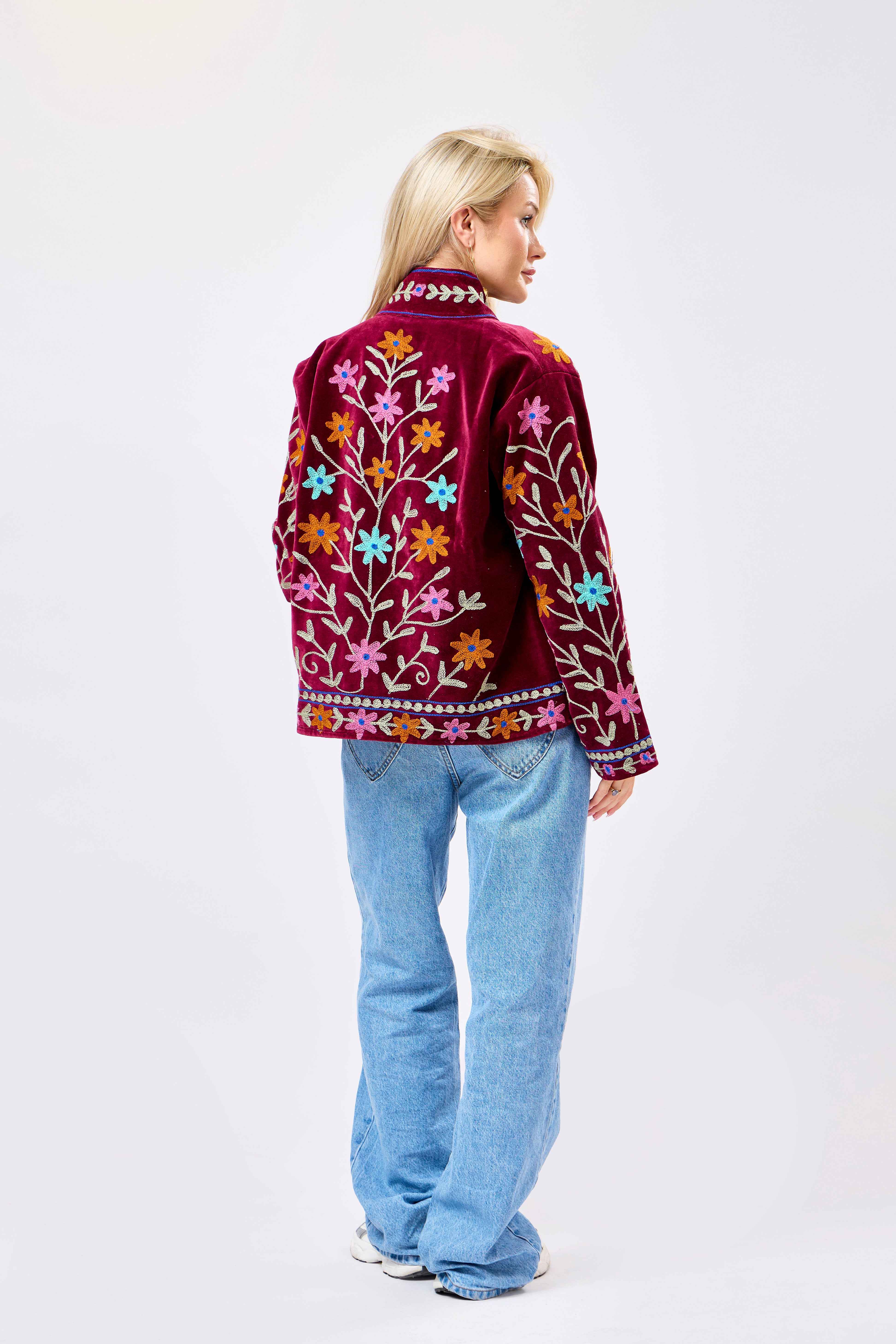 Image of Marvielle Short Velvet Jacket