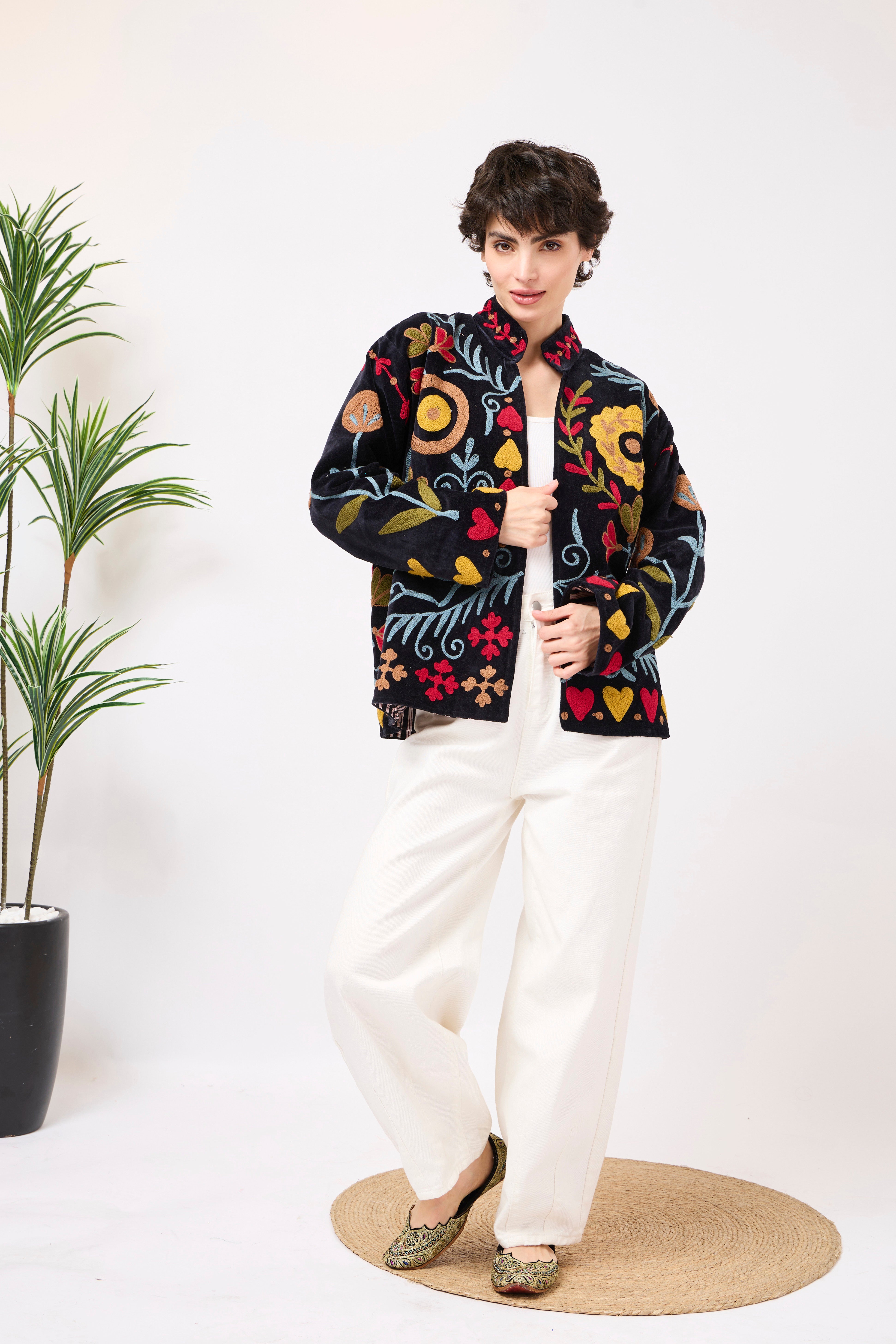 Image of Velora Velvet Jacket