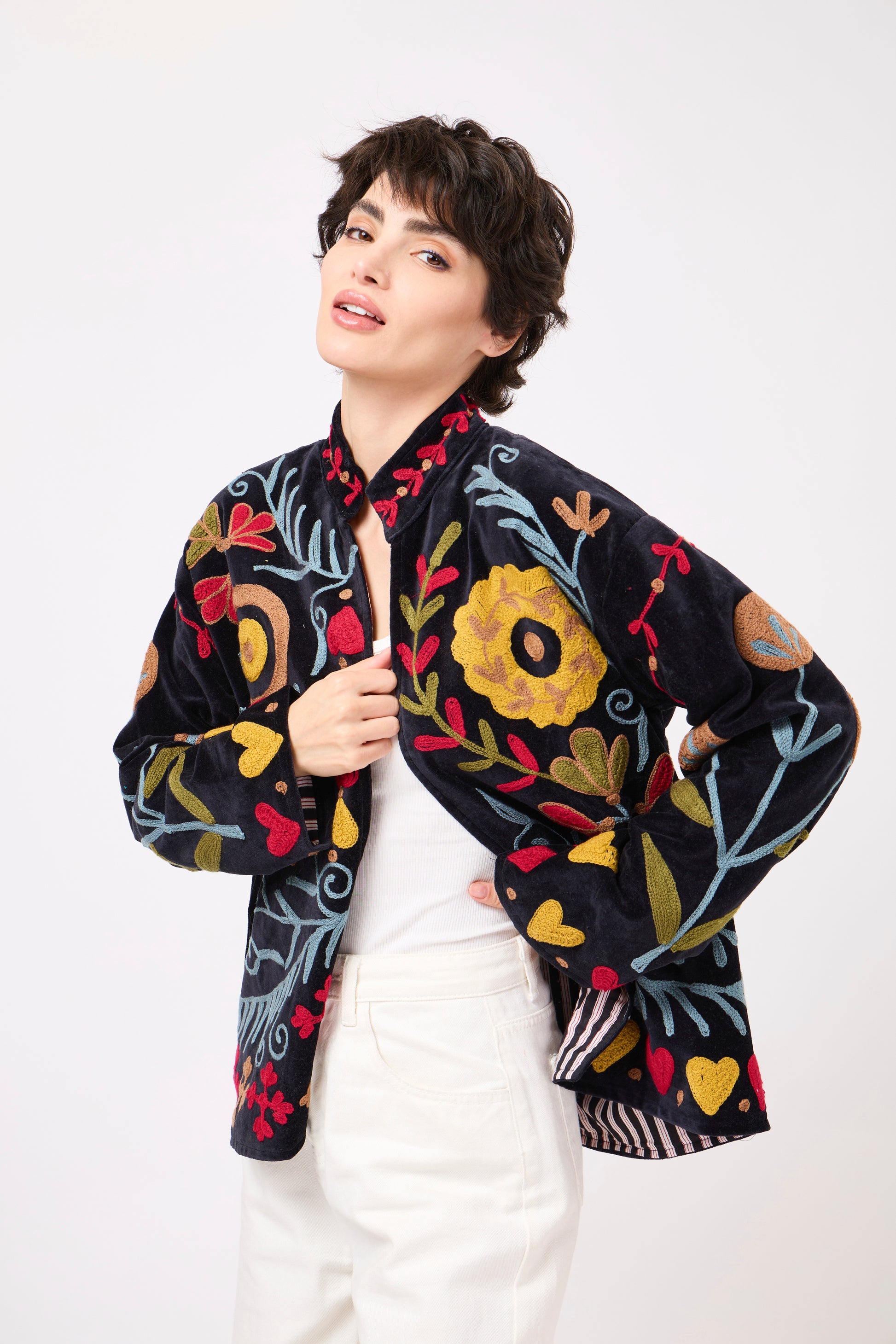 Velora Velvet Jacket