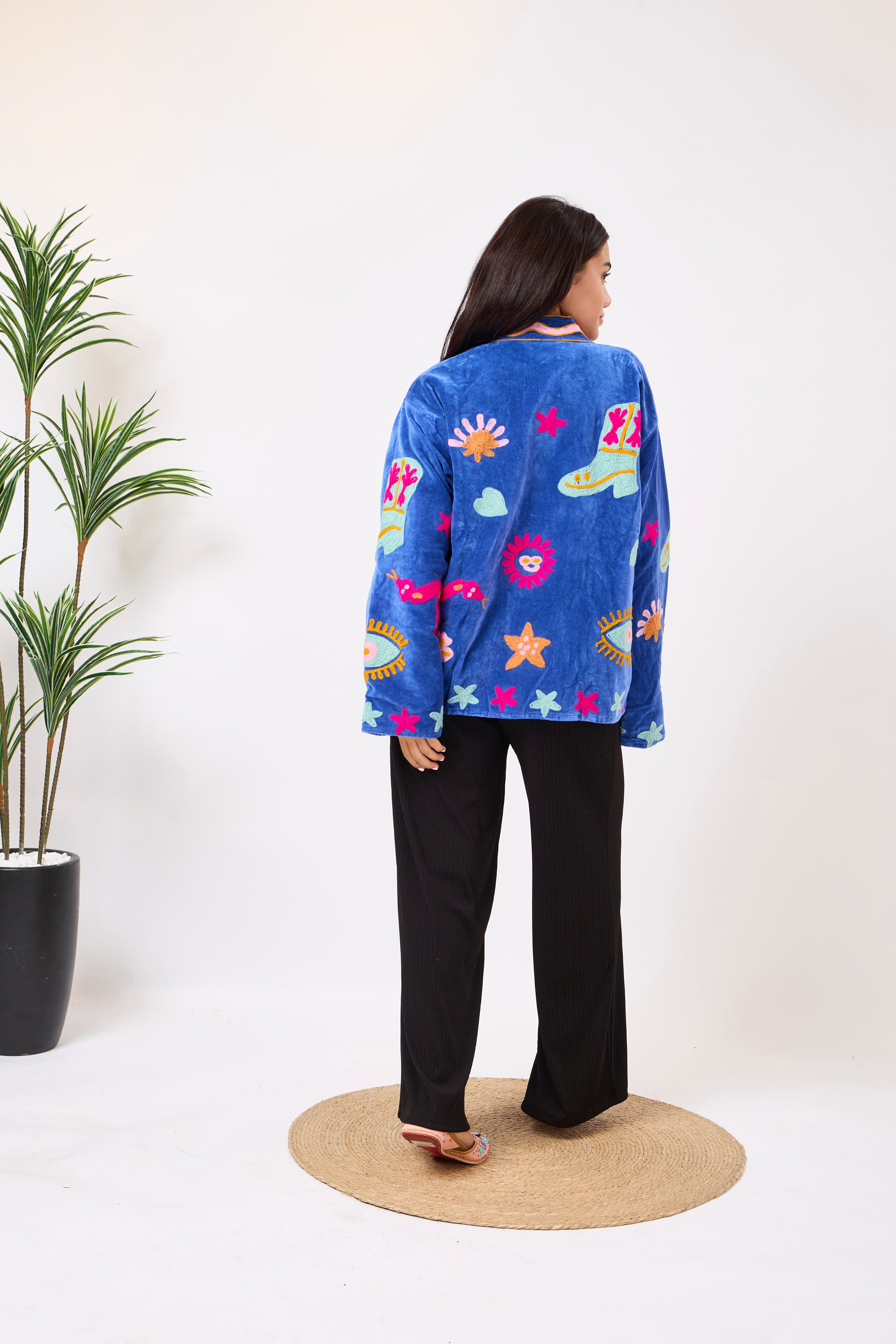 Image of Celestara Velvet Jacket