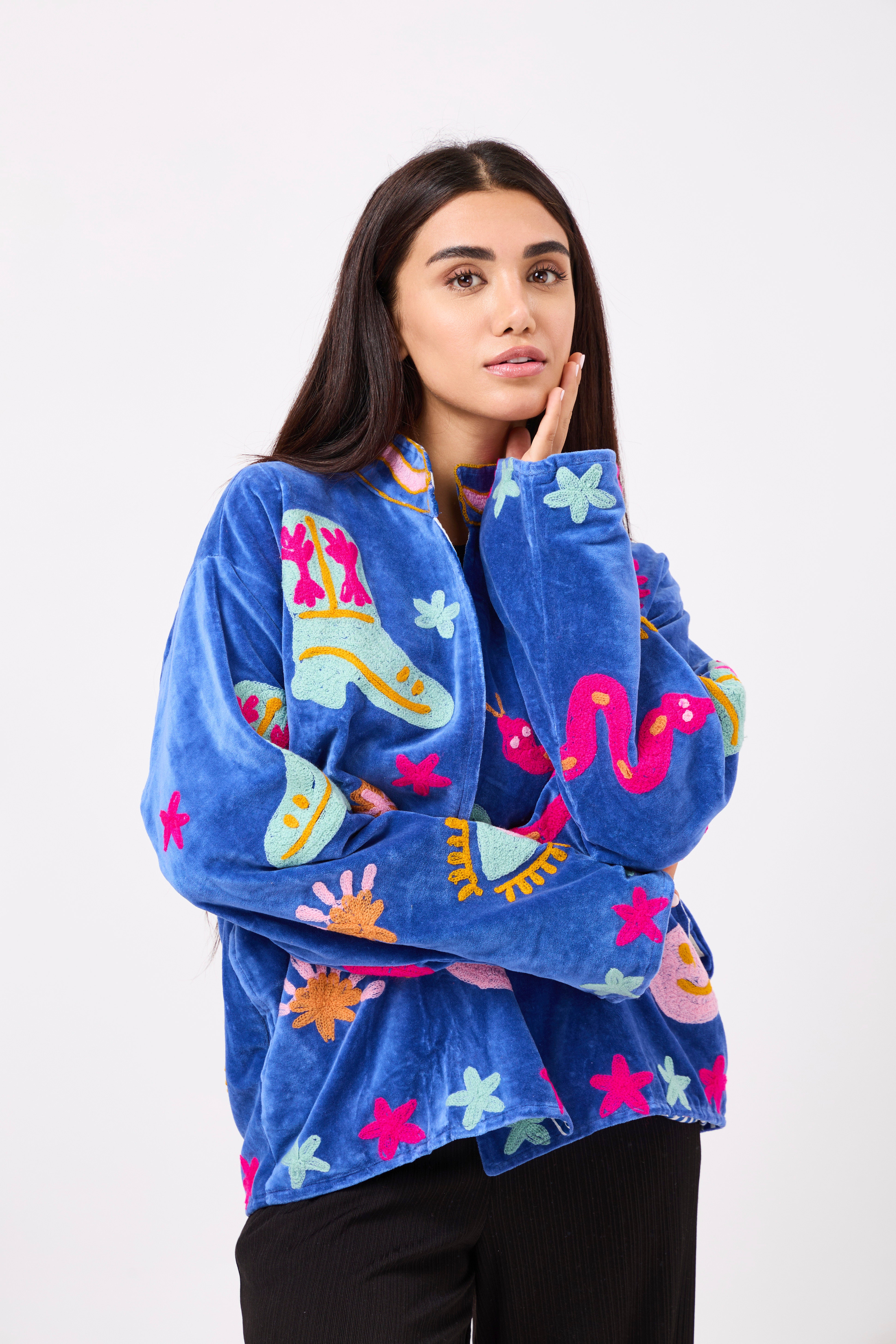 Image of Celestara Velvet Jacket