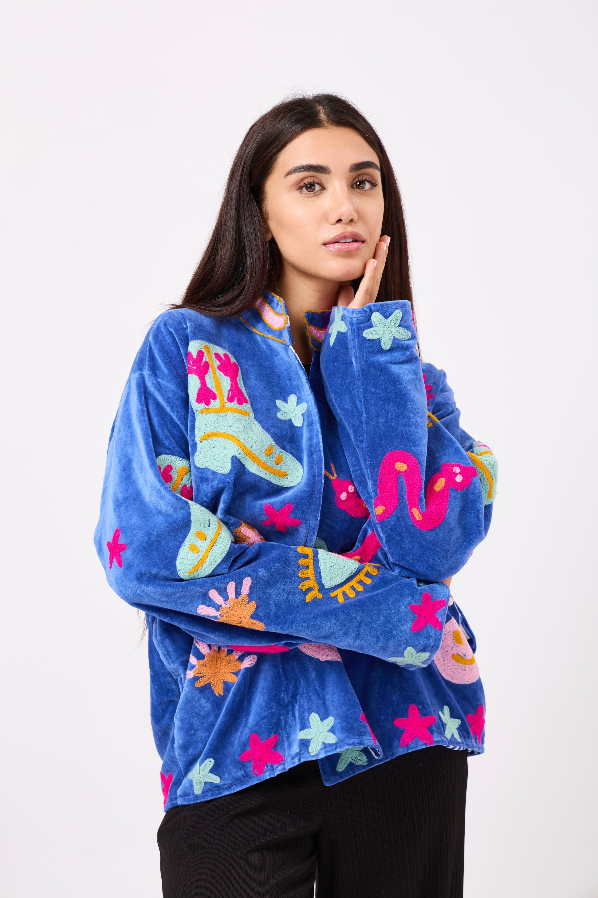 Celestara Velvet Jacket