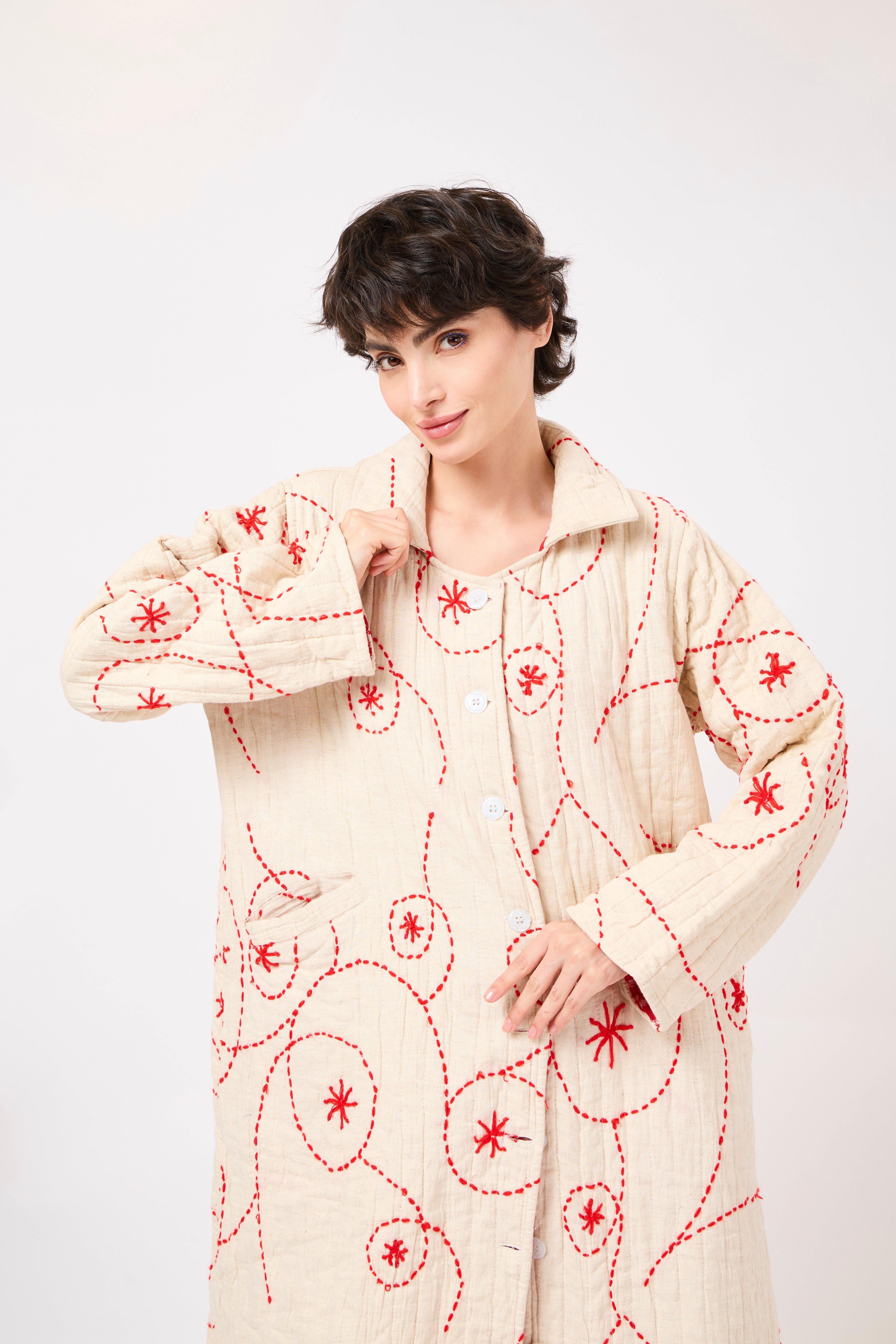 Image of Zafira Quilted Jacket