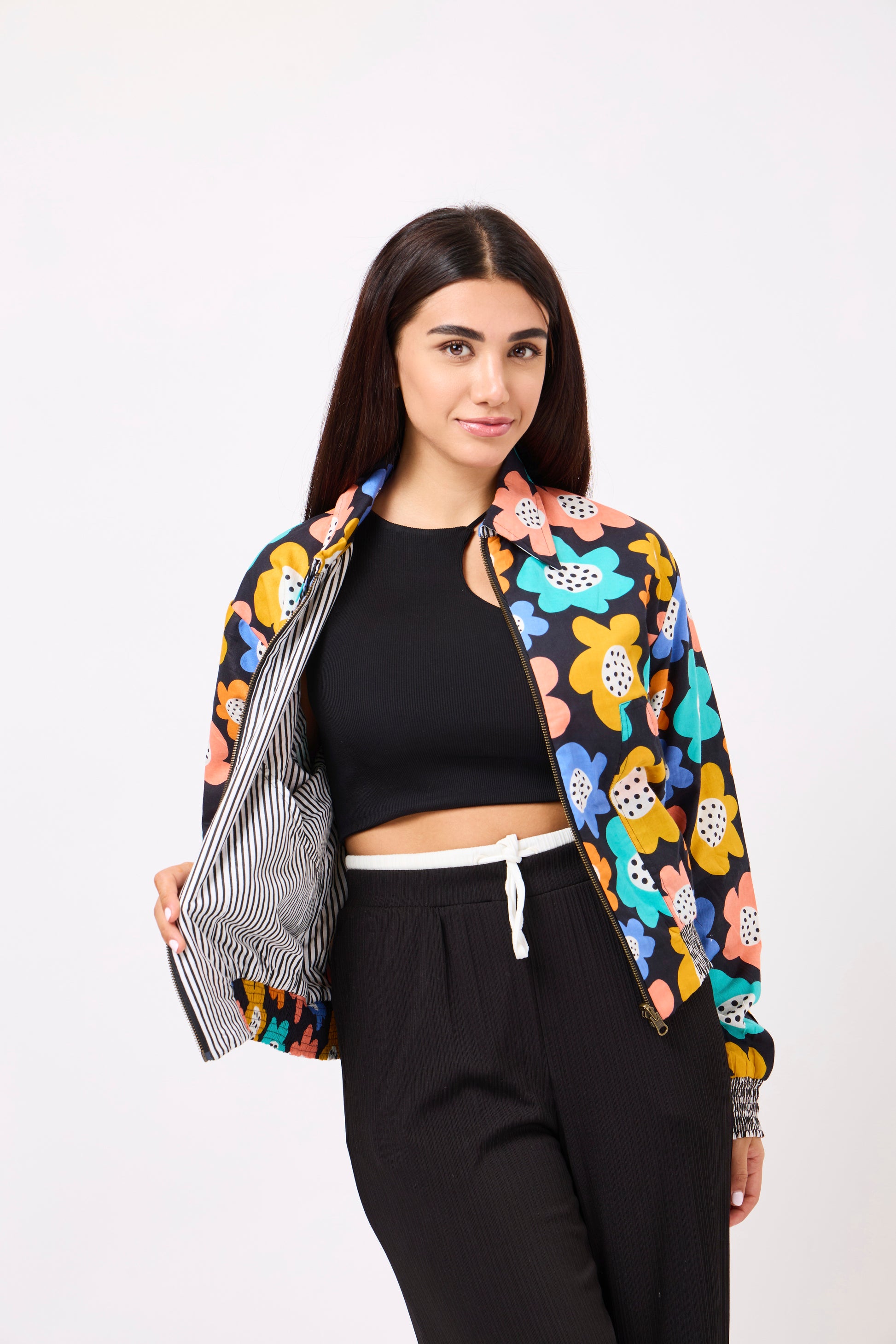 Bloom Bomber Jacket