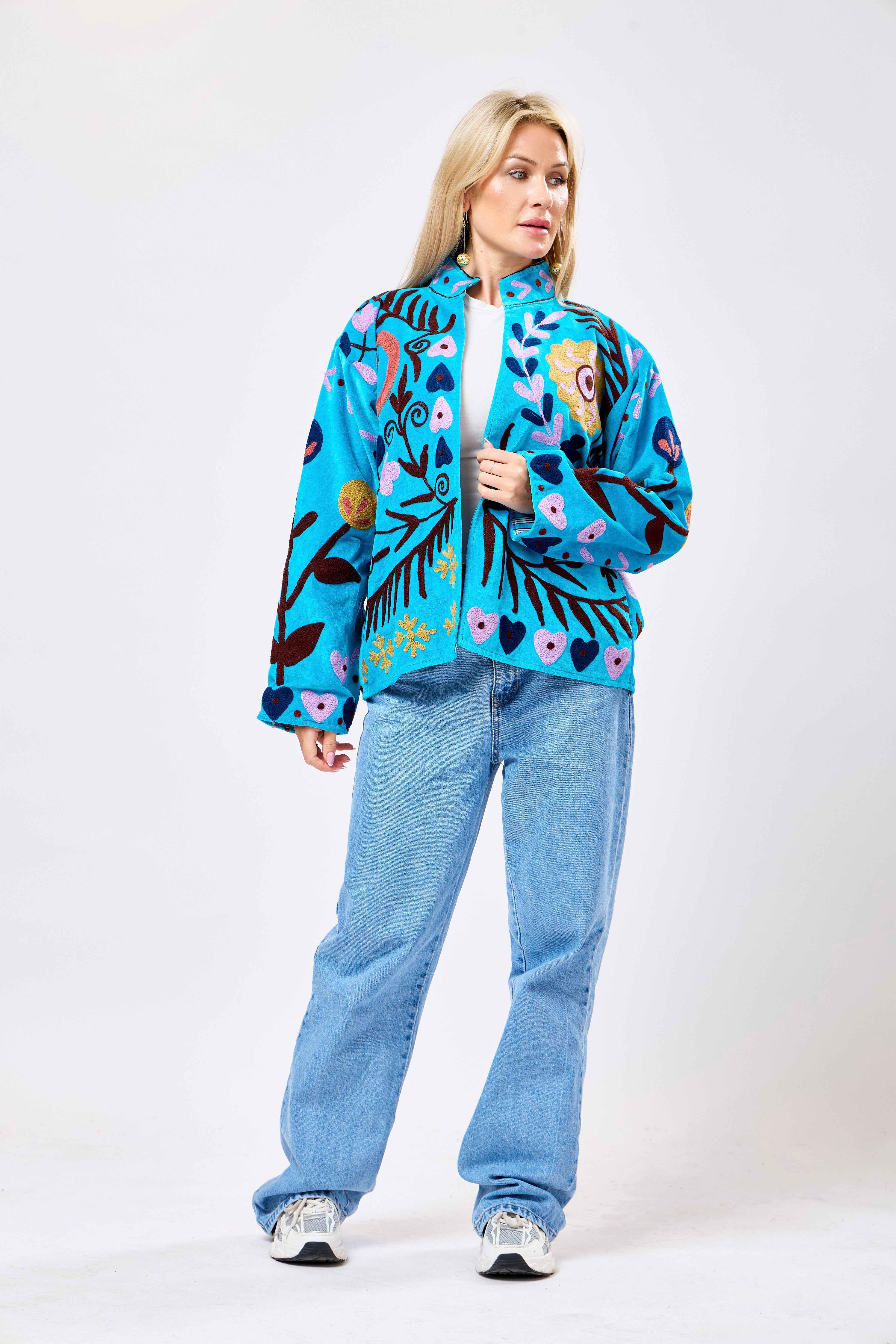 Image of Zyrella Short Velvet Jacket