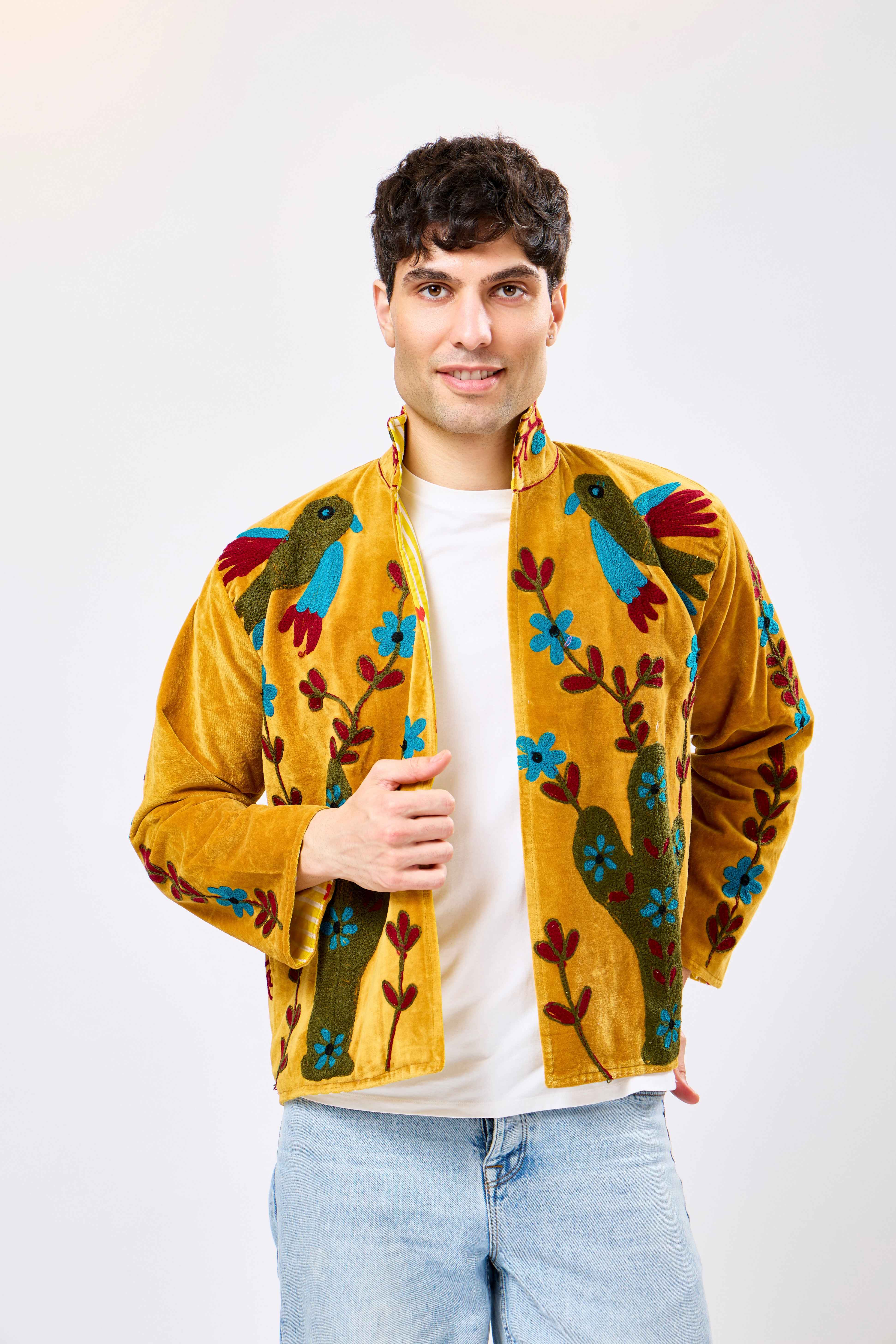 Aurevyn Short Velvet Jacket - MIXD