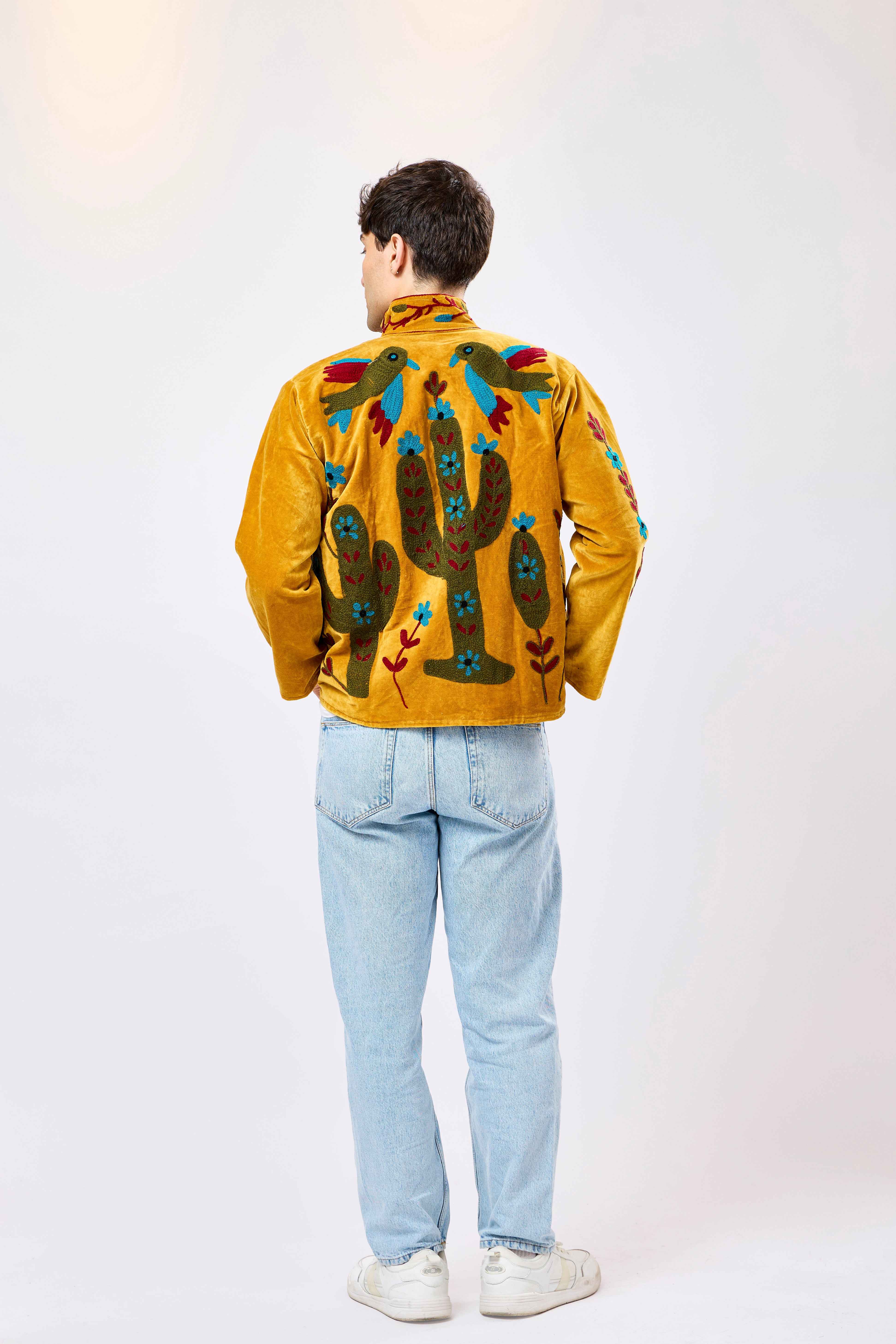 Image of Aurevyn Short Velvet Jacket