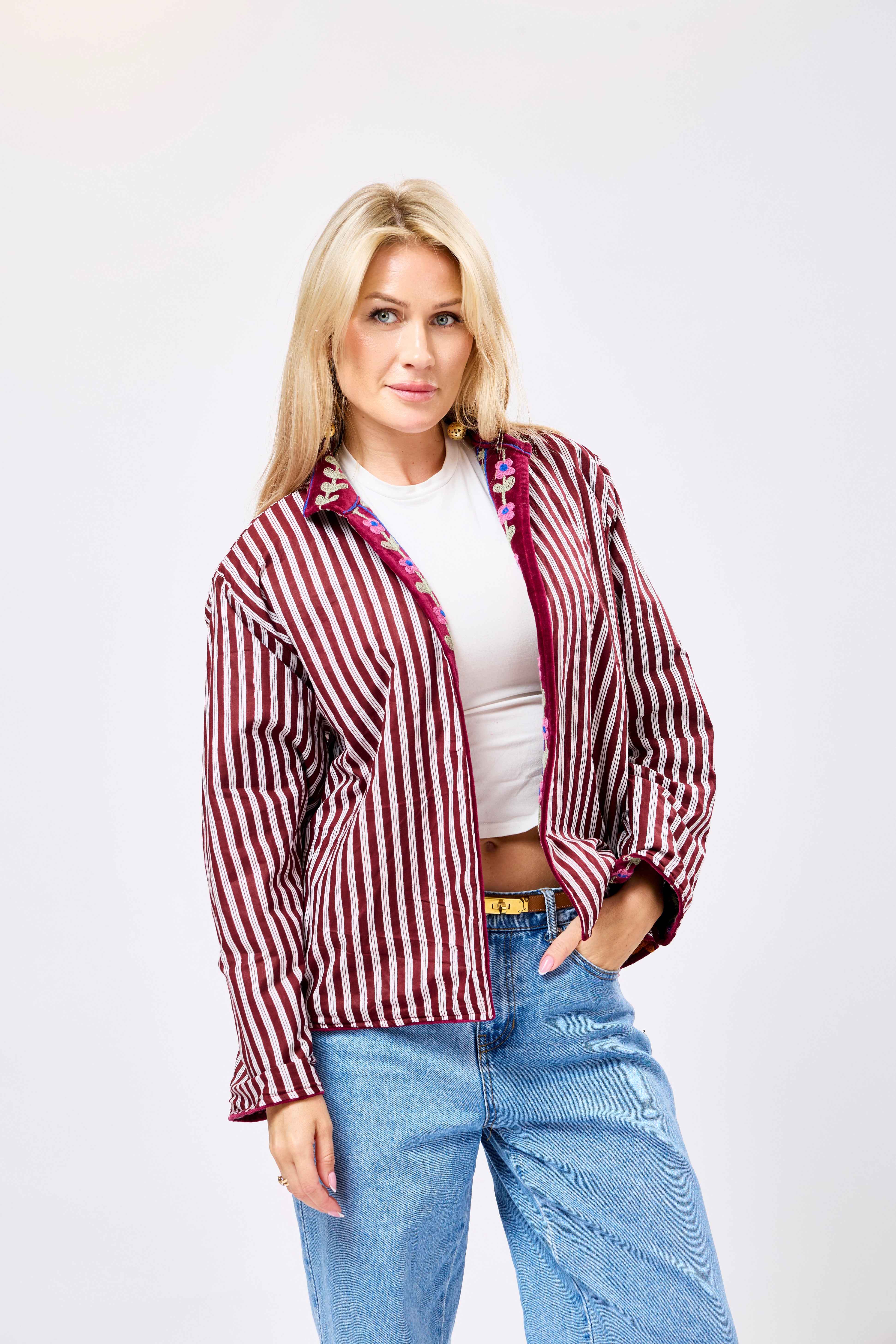 Image of Marvielle Short Velvet Jacket